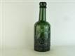 23323 Old Antique Black Glass Beer Bottle Stout Pictorial Newcastle Deuchar