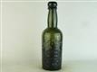 23325 Old Antique Black Glass Beer Bottle Stout Pictorial Newcastle Bradley