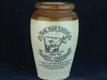 23409 Old Vintage Antique Printed Jam Jar Keiller Cream Pot Jug Huntly
