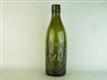 23489 Old Vintage Antique Glass Bottle Beer Pictorial North Shields Wilkinson