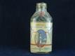 23546 Old Vintage Antique Glass Chemist Bottle Label Hardware Polish DDT