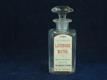 23615 Old Vintage Antique Glass Chemist Bottle Label Victorian Perfume Evans