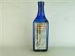 23660 Old Vintage Antique Glass Chemist Bottle Label Cure Paris Blue