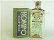 23671 Old Vintage Antique Glass Chemist Bottle Label Kompo Cough Cure Box