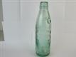 23733 Old Antique Glass Bottle Codd Patent Bullet Stopper Powton Newcastle