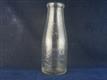 54729 Old Vintage Antique Glass Bottle Milk Cream Jug Dairy London Coop Society