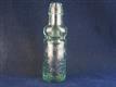 54612 Old Antique Glass Bottle Mineral Codd Patent bulb Newcastle Laing