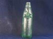 54589 Old Antique Glass Bottle Mineral Water Codd Patent Soda London R White