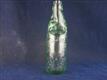 54587 Old Antique Glass Bottle Mineral Codd Soda Pictorial Woods Bedlington