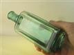 54582 Old Vintage Antique Glass Bottle Singer sewing machine Oil Spares