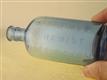 54574 Old Vintage Antique Glass Poison Bottle medicine Cure Chemist nottingham
