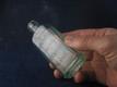 54554 Old Vintage Antique Glass Bottle Chemist Medicine Cure Venos Cough Mixture