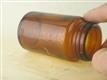 54527 Old Vintage Antique Glass Bottle Chemist Medicine Cure Ruschensalts