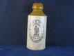 54977 Old Vintage Antique Printed Ginger Beer Bottle Leed Knaresboro