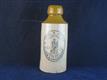 54943 Old Vintage Antique Printed Ginger Beer Bottle Inman Leed Knaresborough