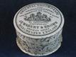 55055 Old Vintage Antique Printed Jar Pot Lid Tooth Paste Jewsbury Browns