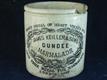 45116 Old Vintage Antique Printed Jam Pot Jar Keiller Dundee Frank Cooper