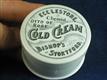 45070 Old Vintage Antique Printed Jar Pot Lid Cold Cream Bishops Stortford