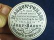 45050 Old Vintage Antique Printed Jar Pot Lid Tooth Paste Bishops Stortford