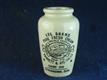 45040 Old Vintage Printed Pot Jar Keiller Cream Jug Dairy Axe Crewkerne Somerset