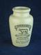 34777 Old Vintage Printed Pot Jar Keiller Cream Dairy Richardson Sheffield