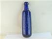 55109 Old Vintage Antique Glass Bottle Codd Hamilton Blue Carlisle Phillips