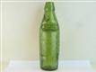 55110 Old Vintage Antique Glass Bottle Codd Hamilton Green keystone Birmingham