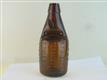 55111 Old Vintage Antique Glass Bottle Codd Hamilton Amber Bury St Edmonds