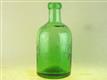 55006 Old Vintage Antique Glass Bottle Codd Hamilton Dumpy Seltzer Ashby Staines