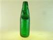 55001 Old Antique Glass Bottle Codd Patent Mineral Water Newbury Palmer Green