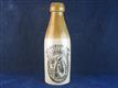 54994 Old Vintage Antique Printed Ginger Beer Bottle Stout Newcastle Emmerson