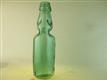 55027 Old Vintage Antique Glass Bottle Codd Hamilton Green pockleton