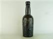 23348 Old Antique Black Beer Bottle Stout Pictorial Newcastle Emmerson Bike