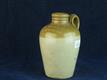 23462 Old Vintage Antique Jar Impressed Stoneware Whisky Flask Edinburgh