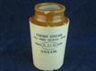 33589 Old Vintage Printed Pot Jar Keiller Kitchen Cream Dairy AMB Ireland