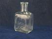 54861 Old Antique Vintage Glass Bottle Perfume Oil Rinoli Paris PONTIL