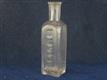 54877 Old Antique Bottle Chemist Medicine Perfume Piver Paris London PONTIL