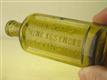 54581 Old Vintage Antique Glass Bottle Chemist Medicine Cure Mason Essence