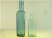 54404 Old Vintage Antique Glass Sauce Bottle Gartons HP Sauce ice BLUE